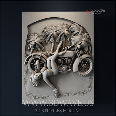 PIN-UP GIRL 3d stl